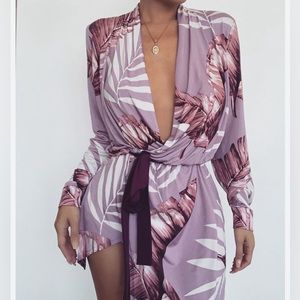 Jlux label Mini Wrap Dress